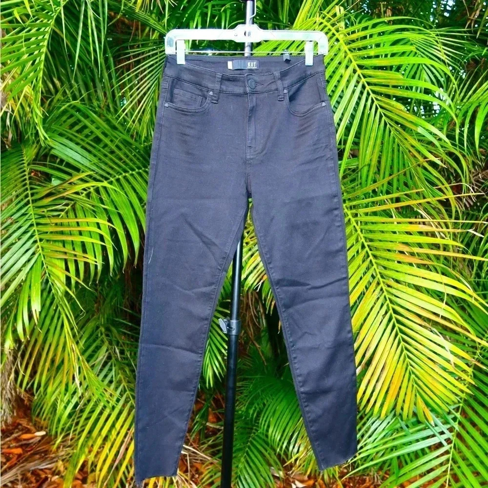 KUT from the Kloth Jeans High rise Donna Ankle Skinny